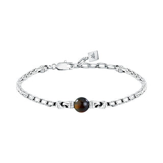Morellato Bracciale Uomo Con Occhio Di Tigre Pietre S1750