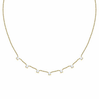 Morellato Collana Da Donna Placcata Oro Con Zirconi Cubici Tesori Saiw309