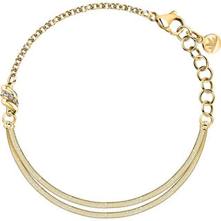 Morellato Bracciale Doppio Placcato Oro Con Cristalli Torchon Sawz05