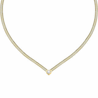 Morellato Gold-plated da donna Collana con crystal Hadek Gioia SAVY29