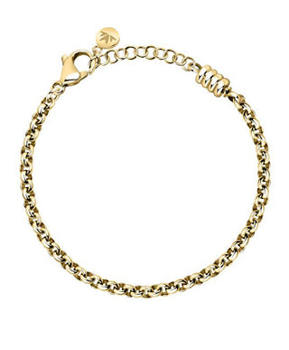 Morellato Pulsera de acero chapado en oro Drops Scz1194 