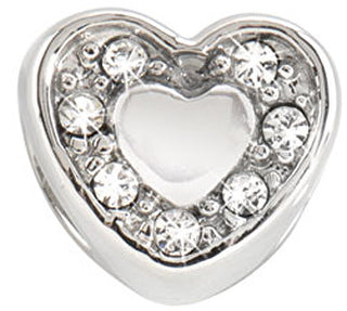 Morellato Ciondolo A Forma Di Cuore Con Cristalli Scz126