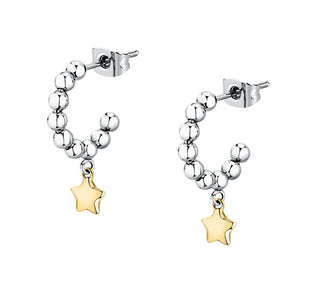 Morellato Charming steel Orecchini with stars Talismans SAIX28