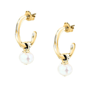 Morellato Deliziosi Orecchini 2 In 1 Placcati Oro Perla Sxu46