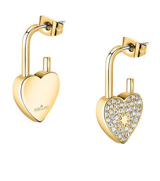Morellato Romantici Orecchini Placcati Oro Con Cristalli Abbraccio Sabg27