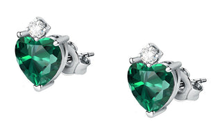 Morellato Orecchini In Argento A Forma Di Cuore Romantic Tesori Saiw164
