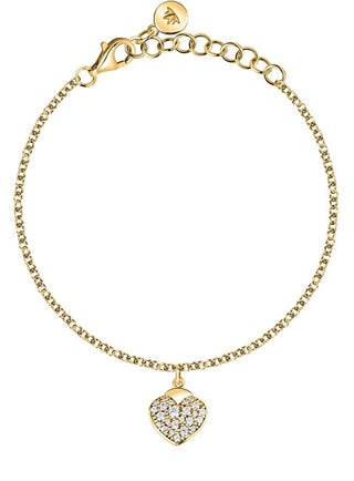 Morellato Bracciale Romantico In Cristallo Placcato Oro Istanti Savz19