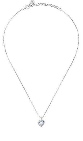 Morellato Collana Romantica In Argento Con Cuore Tesori Savb02 (Catena, Pendente)