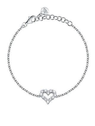 Morellato Bracciale Romantico A Forma Di Cuore In Argento Tesori Saiw131