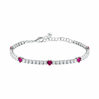 Morellato Bracciale Tennis Romantico In Argento Riciclato Tesori Saiw236