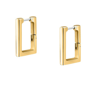 Morellato Boucles d'oreilles créoles plaquées or de qualité Saup13 