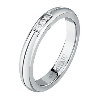 Morellato Decent steel Anello with crystals Love Rings SNA48 - Circuit: 52 mm