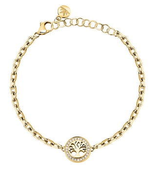 Morellato Bracciale Placcato Oro Abbinato Albero Della Vita Talismani Saqe45