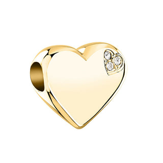 Morellato Perlina A Forma Di Cuore Placcata Oro Drops Scz1409