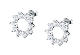 Morellato Orecchini In Argento Soli Con Zirconi Cubici Tesori Saiw263