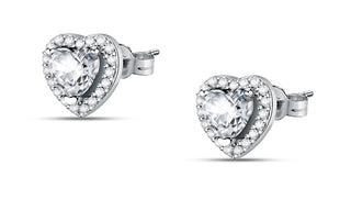 Morellato Orecchini In Argento Cuore Tesori Savb07
