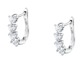 Morellato Orecchini Pendenti In Argento Con Zirconi Cubici Tesori Saiw264