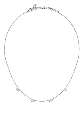 Morellato Elegante Collier en argent avec pavé de zircones cubiques Sazb01 