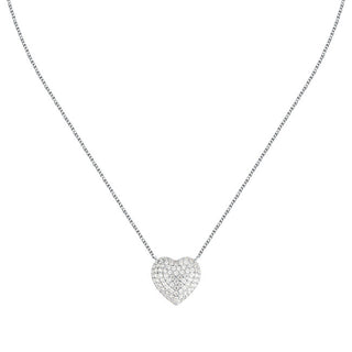Morellato Silver da donna Collana Heart con zircons Nobile SAZK01