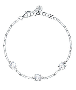 Morellato Bracciale Da Donna In Argento Con Zirconi Cubici Tesori Saiw297