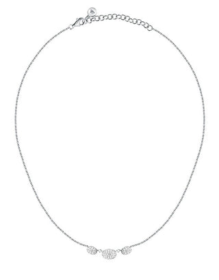 Morellato Collana In Argento Con Pavé Di Zirconi Cubici Trasparenti Sazb03