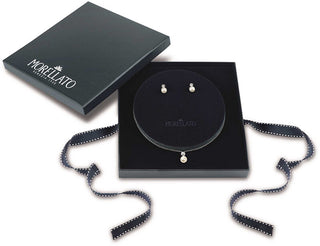 Morellato Pearl Silver Jewelry Set Perla SANH09 (Orecchini, Chain, Ciondolo)