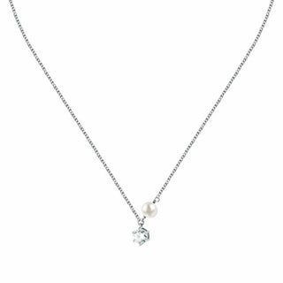 Morellato Collana In Argento Con Vera Perla E Zircone Perla Sxu54