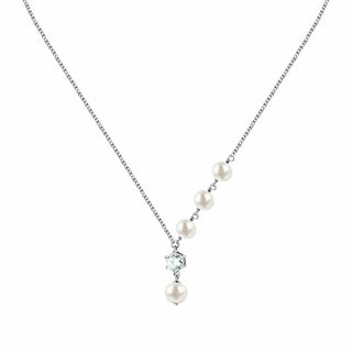 Morellato Elegante Collana Con Perle Vere E Zirconi Perla Sxu55