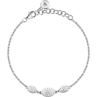 Morellato Bracciale In Argento Con Zirconi Cubici Pave` Sazb11