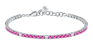 Morellato Bracciale Tennis In Argento Con Zirconi Cubici Tesori Saiw258