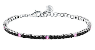 Morellato Bracciale Tennis In Argento Con Zirconi Cubici Tesori Saiw259