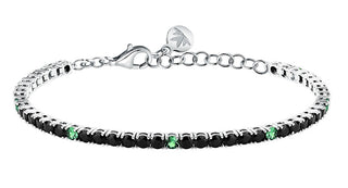 Morellato Bracciale Tennis In Argento Con Zirconi Cubici Tesori Saiw260
