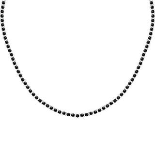 Morellato Elegante Collana Da Uomo Con Perline Nere Pietre S1728