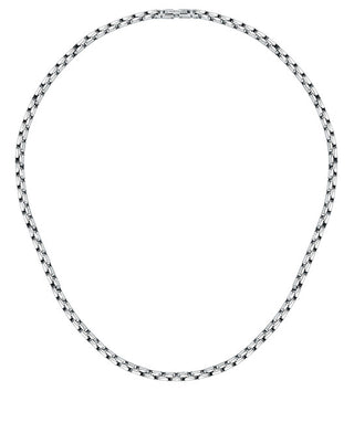 Morellato Elegante Collana Da Uomo Realizzata In Acciaio Catene Satx18