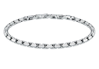 Morellato Elegante Bracciale Da Uomo In Acciaio Catene Satx24