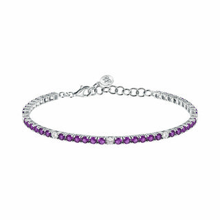 Morellato Silver Tennis Bracelet With Zircons Tesori Saiw225 