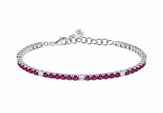 Morellato Bracciale Tennis In Argento Con Zirconi Tesori Saiw230