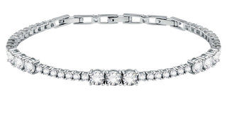 Morellato Pulsera brillante con circonitas cúbicas transparentes Scintille Saqf12 