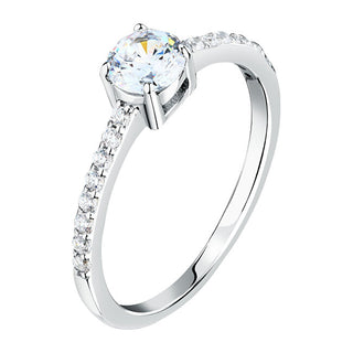Morellato Anello Scintillante In Argento Riciclato Tesori Saiw1790 - Circuito: 56 Mm