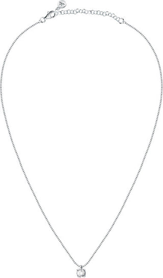 Morellato Collana In Argento Scintillante Con Cristallo Tesori Saiw98 (Catena, Pendente)