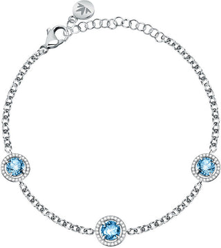 Morellato Bracelet en argent scintillant avec cristaux Tesori Saiw96 