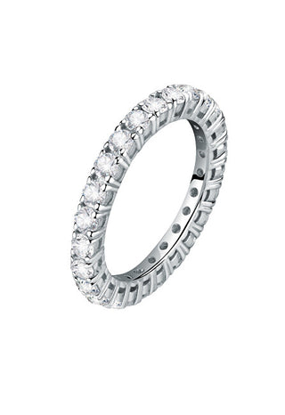 Morellato Anello In Argento Scintillante Con Zirconi Scintille Saqf161 - Circuito: 56 Mm