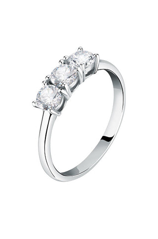 Morellato Anello Tesori Saiw1220 In Argento Sterling Scintillante - Circuito: 58 Mm