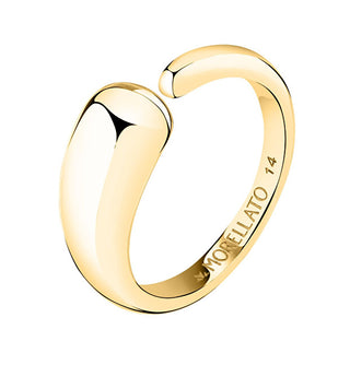 Morellato Anello Distintivo Placcato Oro Per Donna Design Sayp1601 - Circuito: 56 Mm