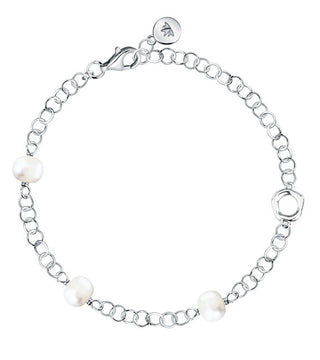 Morellato Bracciale Moda In Argento Con Perle D'Acqua Dolce Perla Sxu49