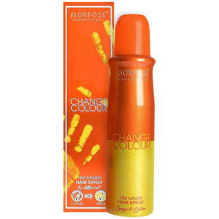 Spray colorido Morfose de laranja a amarelo 150 ml 