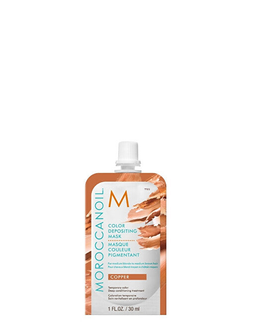 Moroccanoil Μάσκα Μαλλιών με Φωτεινό Χάλκινο Τόνωση (Εναπόθεση Χρώματος) - Όγκος: 200 ml