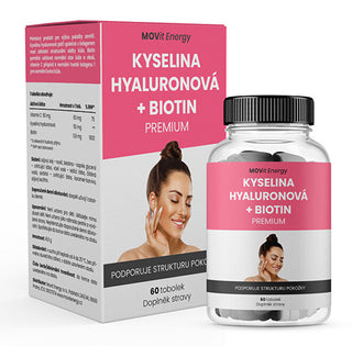 Movit energy Hyaluronic Acid + Biotin PREMIUM 60 capsules