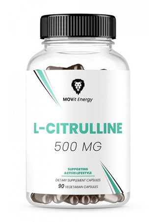 Movit energy L-Citrulline 500mg, 90 Vegetarian Capsules