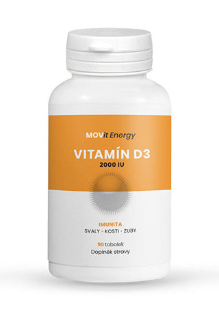 Movit energy Vitamina D3 2000 UI, 50 ucg, 90 capsule